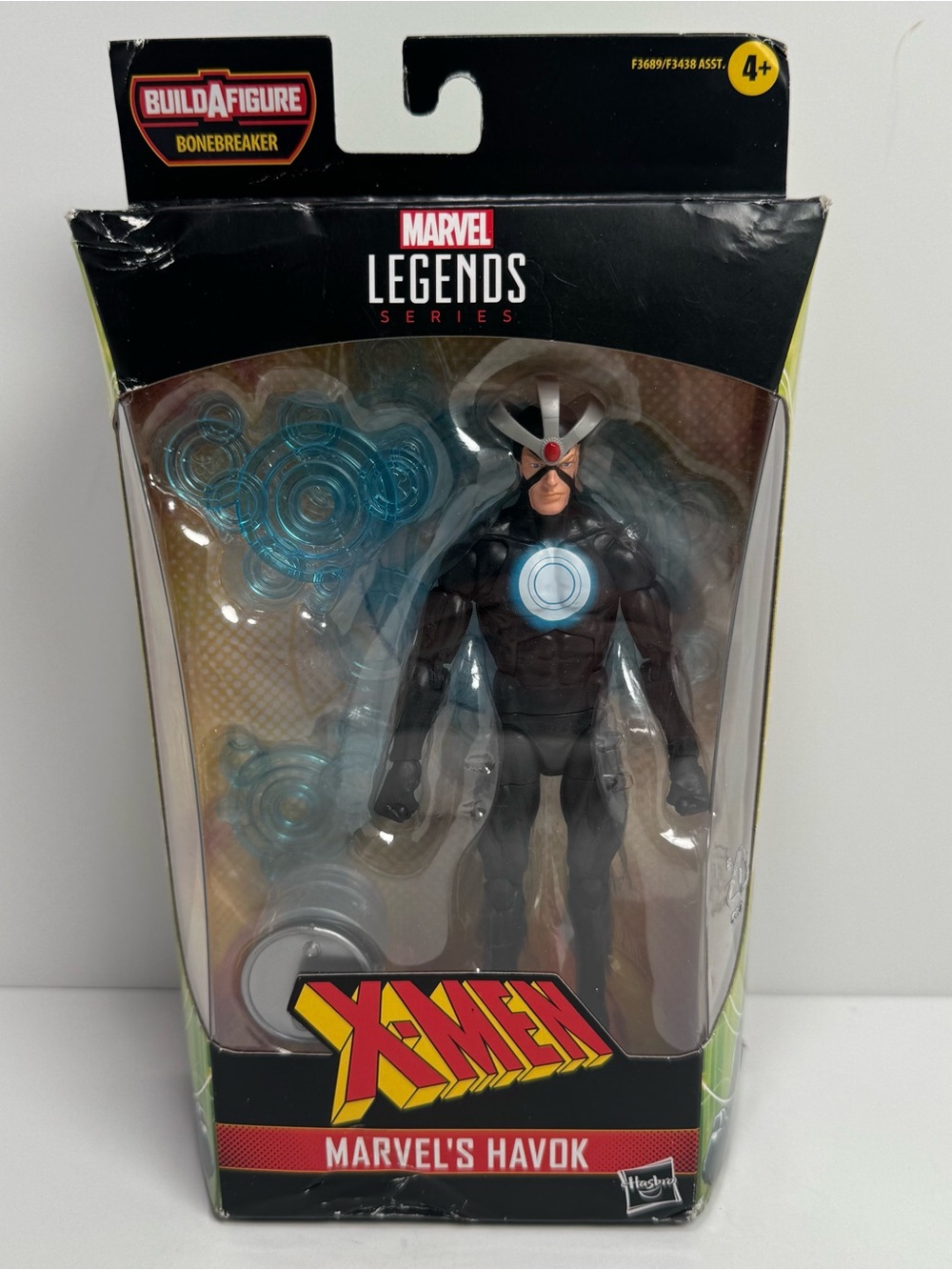 Marvel Legends Havok X-Men Bonebreaker BAF Action Figure Hasbro